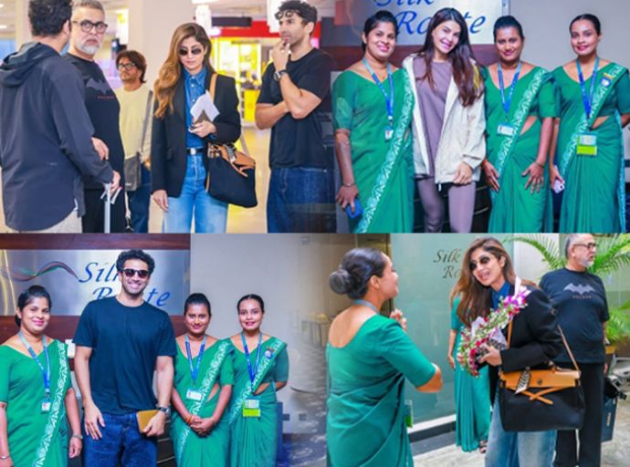 බොලිවුඩ් තරු: ශිල්පා ෂෙට්ටි කුන්ද්‍රා, ආදිත්‍ය රෝයි කපූර් සහ ජැකලින් ෆර්නැන්ඩස් අද දිවයිනට!